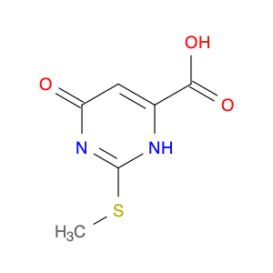6-Hydroxy-2-(methylsulfanyl)-4-pyrimidinecarboxylic acid