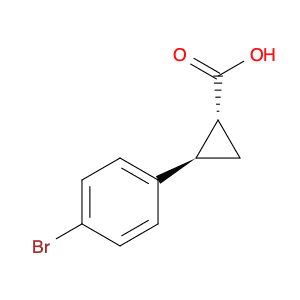 (1R,2R)-2-(4-bromophenyl)cyclopropanecarboxylic acid