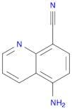 8-​Quinolinecarbonitril​e, 5-​amino-