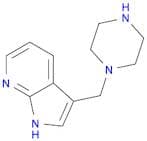 1H-Pyrrolo[2,3-b]pyridine, 3-(1-piperazinylmethyl)-