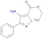 ethyl 4-amino-3-phenyl-1,2-thiazole-5-carboxylate