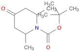 tert-butyl 2,6-dimethyl-4-oxopiperidine
-1-carboxylate (mixtureof cis- and trans-)