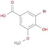 3-Bromo-4-hydroxy-5-methoxybenzoic acid