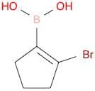 (2-Bromocyclopent-1-en-1-yl)boronic acid