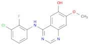 4-(3-Chloro-2-fluoroanilino)-6-hydroxy-7- methoxyquinazoline