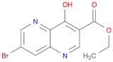 Ethyl 7-bromo-4-hydroxy-1,5-naphthyridine-3-carboxylate