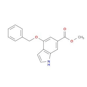 4-BENZYLOXY-6-INDOLE CARBOXYLIC ACID METHYL ESTER