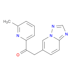 Ethanone, 1-(6-Methyl-2-pyridinyl)-2-[1,2,4]triazolo[1,5-a]pyridin-6-yl-