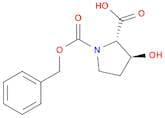 1,2-Pyrrolidinedicarboxylic acid, 3-hydroxy-, 1-(phenylmethyl) ester,(2S-trans)-
