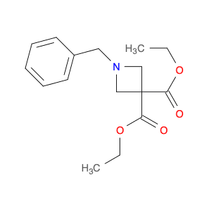 3,3-diethyl 1-benzylazetidine-3,3-dicarboxylate