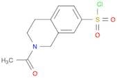 2-Acetyl-1,2,3,4-tetrahydroisoquinoline-7-sulfonyl chloride