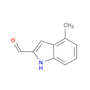 1H-Indole-2-carboxaldehyde, 4-methyl- (9CI)