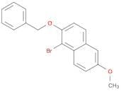2-Benzyloxy-1-bromo-6-methoxynaphthalene