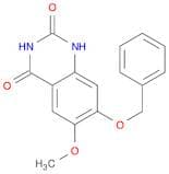 2,4(1H,3H)-Quinazolinedione, 6-methoxy-7-(phenylmethoxy)-