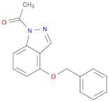 1-(4-(Benzyloxy)-1H-indazol-1-yl)ethanone