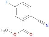 methyl 2-cyano-5-fluorobenzoate