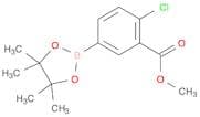 Methyl 2-chloro-5-(4,4,5,5-tetramethyl-1,3,2-dioxaborolan-2-yl)benzoate