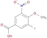 3-Fluoro-4-methoxy-5-nitrobenzoic Acid