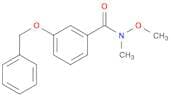 3-(Benzyloxy)-N-methoxy-N-methylbenzamide