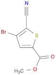 Methyl 4-bromo-5-cyanothiophene-2-carboxylate