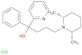 4-[(2R,6S)-2,6-dimethyl-1-piperidyl]-1-phenyl-1-pyridin-2-yl-butan-1-o l hydrochloride