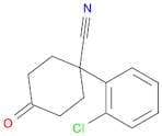 4-Cyano-4-(2-chlorophenyl)cyclohexanone