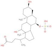 (3a,5b,7a,12a)-3,12-dihydroxy-7-(sulfooxy)-Cholan-24-oic acid