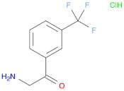 2-Amino-1-[3-(trifluoromethyl)phenyl]ethan-1-one hydrochloride