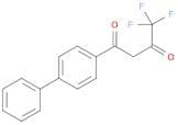 1-(4-Biphenylyl)-4,4,4-trifluoro-1,3-butanedione
