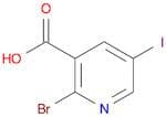 2-Bromo-5-iodonicotinic acid