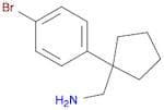 [1-(4-Bromophenyl)cyclopentyl]methanamine