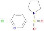 2-chloro-5-(pyrrolidine-1-sulfonyl)pyridine