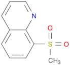 Quinoline,  8-(methylsulfonyl)-