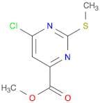 Methyl 6-chloro-2-(methylthio)-4-pyrimidinecarboxylate