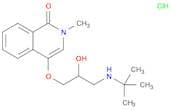4-(3-(tert-Butylamino)-2-hydroxypropoxy)-2-methylisoquinolin-1(2H)-one hydrochloride