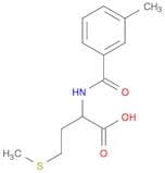 2-[(3-methylphenyl)formamido]-4-(methylsulfanyl)butanoic acid