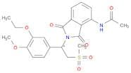 (R)-N-(2-(1-(3-Ethoxy-4-methoxyphenyl)-2-(methylsulfonyl)ethyl)-1,3-dioxoisoindolin-4-yl)acetamide