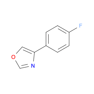 Oxazole, 4-(4-fluorophenyl)- (9CI)