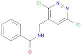 N-[(3,6-dichloropyridazin-4-yl)methyl]benzamide