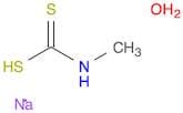 N-Methylaminomethanethionothiolic acid sodium salt dihydrate