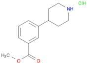 3-PIPERIDIN-4-YL-BENZOIC ACID METHYL ESTER HCL
