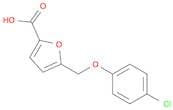 5-[(4-Chlorophenoxy)methyl]-2-furoic acid