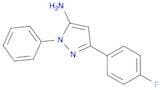 3-(4-Fluorophenyl)-1-phenyl-1H-pyrazol-5-amine