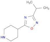 4-(3-Isopropyl-1,2,4-oxadiazol-5-yl)piperidine