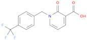 2-Oxo-1-[4-(trifluoromethyl)benzyl]-1,2-dihydro-3-pyridinecarboxylic acid