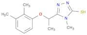 5-[1-(2,3-Dimethylphenoxy)ethyl]-4-methyl-4H-1,2,4-triazole-3-thiol