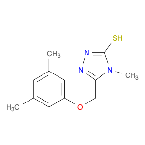 5-[(3,5-Dimethylphenoxy)methyl]-4-methyl-4H-1,2,4-triazole-3-thiol
