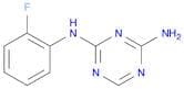 2-Amino-4-(2-fluorophenylamino)-1,3,5-triazine
