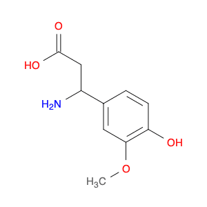 3-Amino-3-(4-hydroxy-3-methoxy-phenyl)-propionic acid