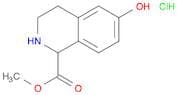 (+/-)-7-Hydroxy-1,2,3,4-tetrahydro-3-isoquinoline-4-carboxylic acid methyl ester hcl